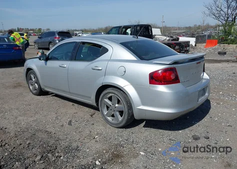 2012 Dodge Avenger Se from USA, damaged, VIN 1C3CDZAB6CN147327